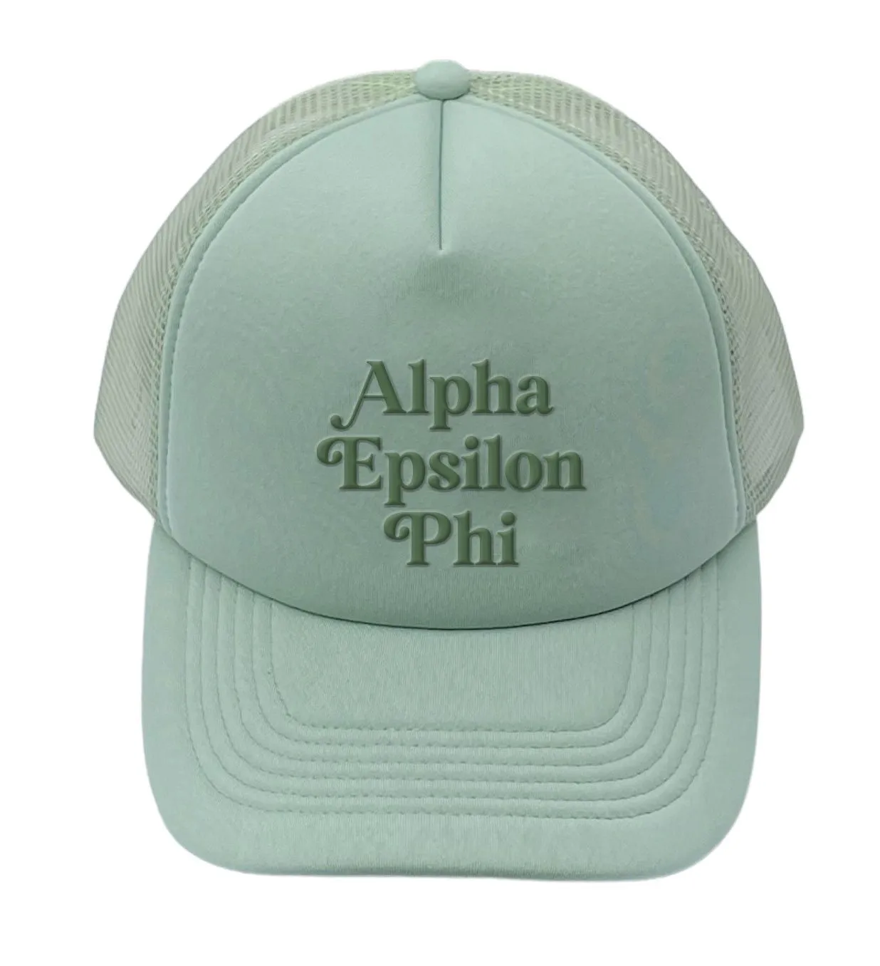 Alpha Epsilon Phi Baseball Cap, Mesh Trucker-Style Hat