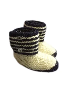 Beautiful and stylish babay booties design and multi-color kited for 1-2 yrs