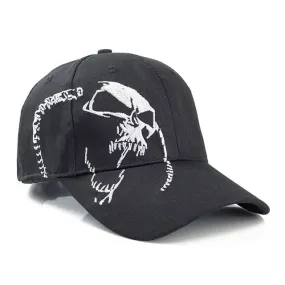 Cotton Skull Clinkz Embroidery Baseball Adjustable Snapback Cap