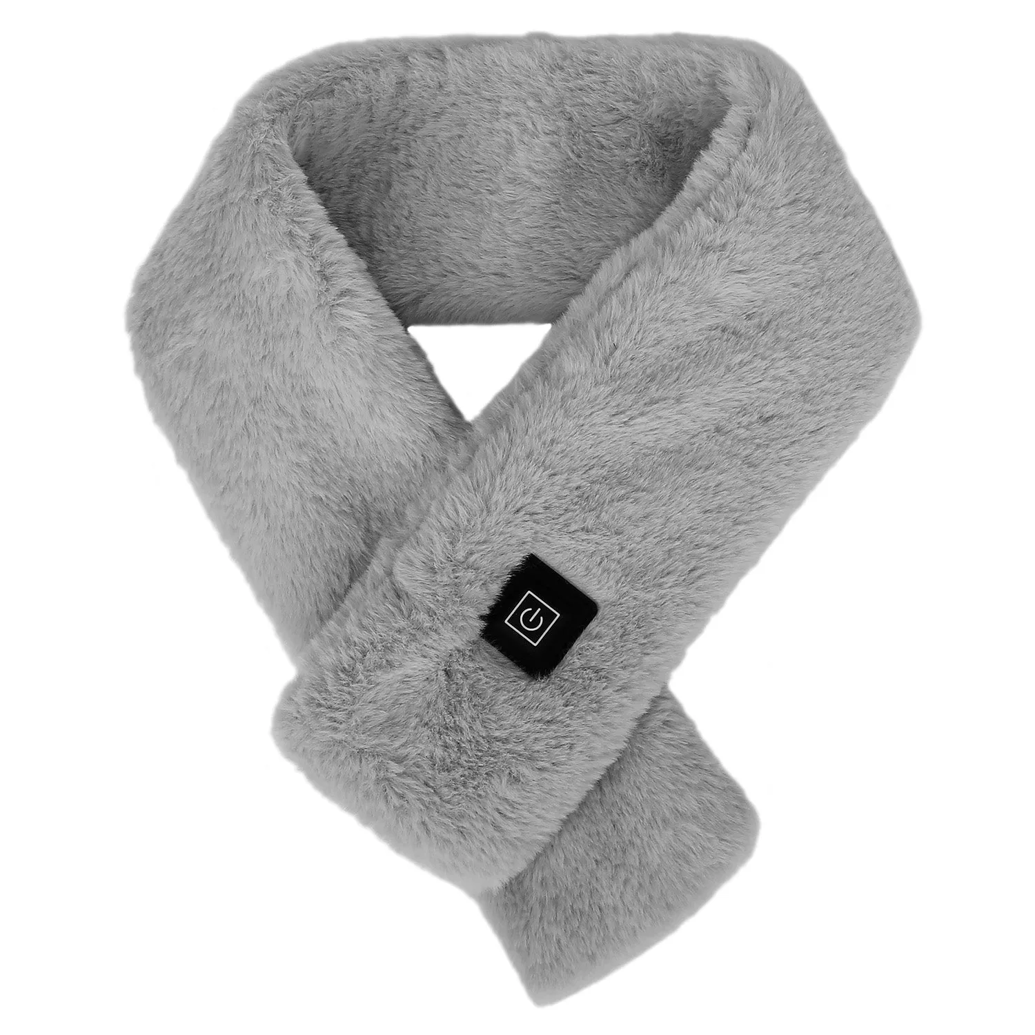 Electric Heated Scarf USB Heating Neck Wrap Unisex Winter Heated Neck Shawl Soft Warm Scarves w/ 3 Heating Modes