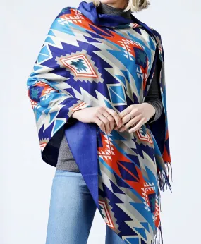 Scarf Shawl (blue)