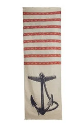 Thomaspaul Anchor Vineyard Linen Scarf