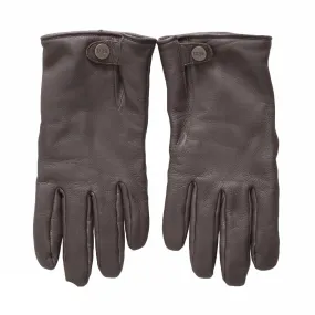 UGG Snap Tab Smart Chocolate Gloves