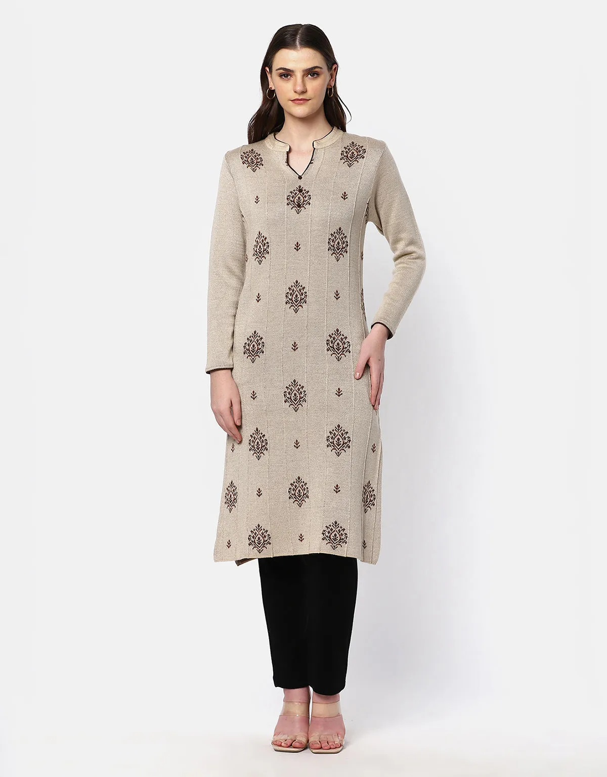 Women Winter Wear Woolen Kurti